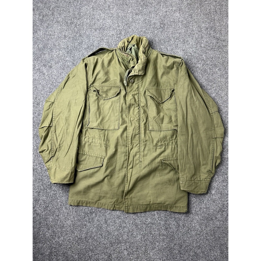 Men's Classic Military Field Jacket - Army Green